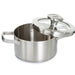 Image 5 of BergHOFF Graphite Recycled 18/10 Stainless Steel Stockpot 6.25", 1.7qt. With Glass Lid