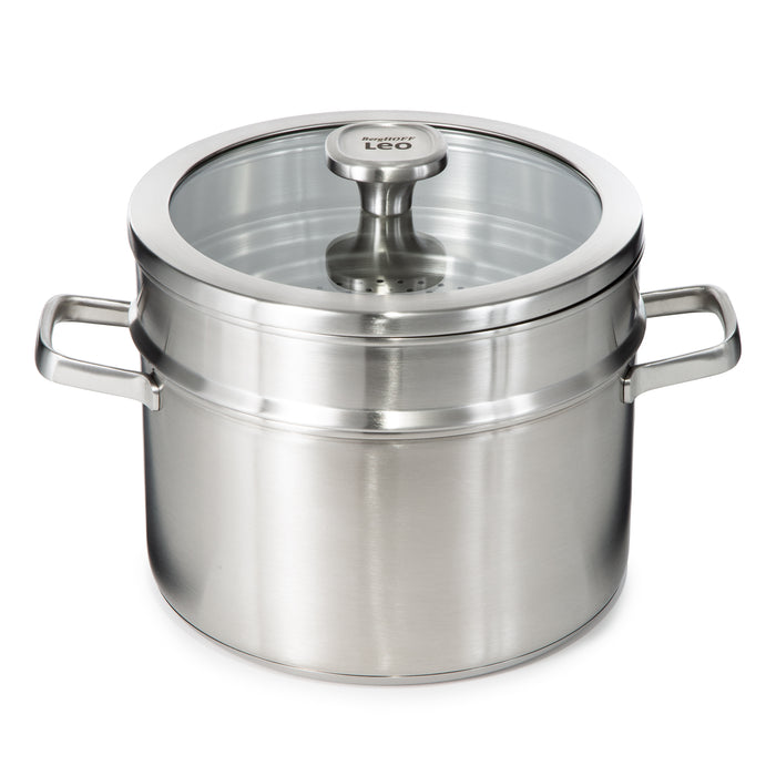 Image 7 of BergHOFF Graphite Recycled 18/10 Stainless Steel Steamer Insert 10"