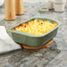 Image 2 of BergHOFF Balance Stone Baking Dish 8", 1.27qt., Sage