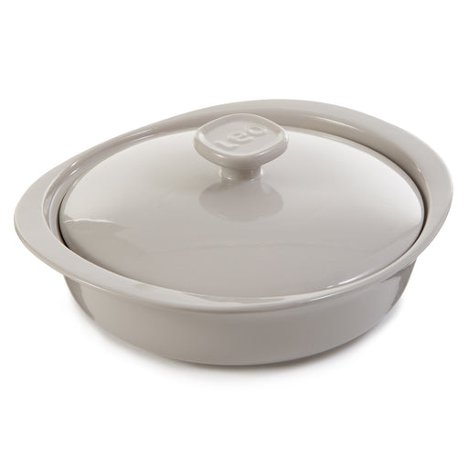 Image 1 of BergHOFF Balance Stone Casserole 9.5", 2.4qt. With Stone Cover, Moonmist