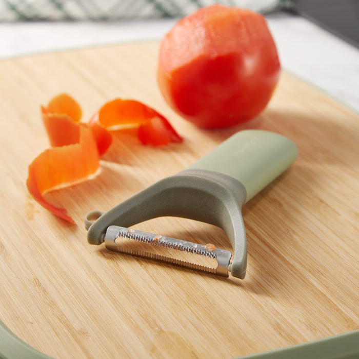 Image 6 of Balance Stainless Steel Serrated Y-Peeler 5", Recycled Material