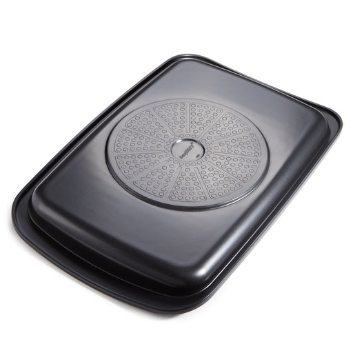 Image 2 of BergHOFF Graphite Non-stick Recycled Cast Aluminum Teppanyaki Grill Plate 12.75"