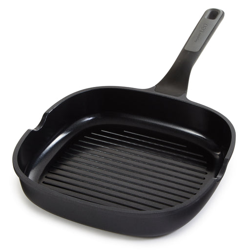 Image 1 of BergHOFF Leo Stone+ Nonstick Ceramic Grill Pan Recycled, 10.25"