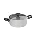 Image 1 of Glints Nonstick Aluminum Stockpot 8", 3qt. With Glass Lid