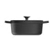 Image 6 of Graphite 5qt. Enameled Cast Iron Oval Stockpot, 10.75"