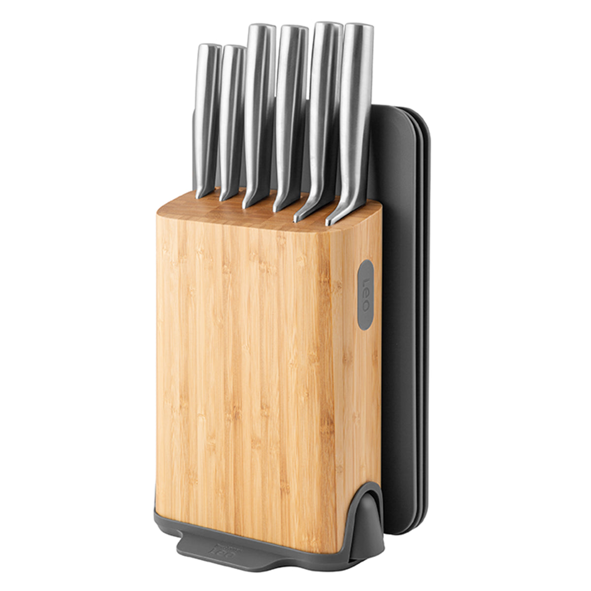  BergHOFF 6-Piece Hollow Handle Knife Set with Knife Block:  Knives: Home & Kitchen