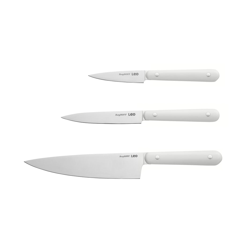 Berghoff Slate And Spirit Stainless Steel 3pc Starter Knife Set