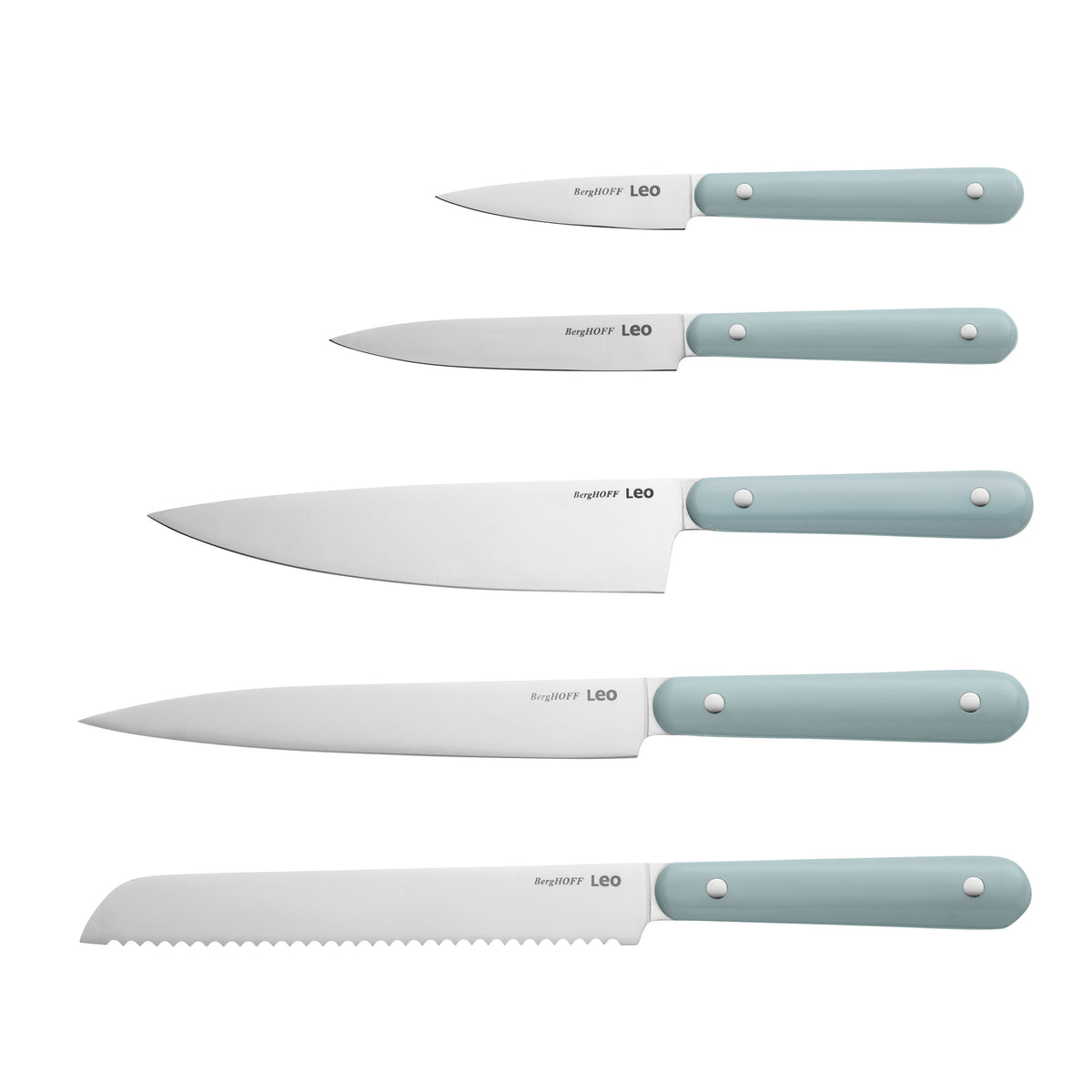 BergHOFF 12-Piece Multicolor Knife & Sheath Set