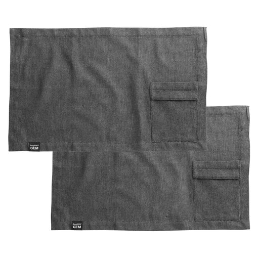 Image 1 of Gem 19.75" Cotton Placemat, Set of 2