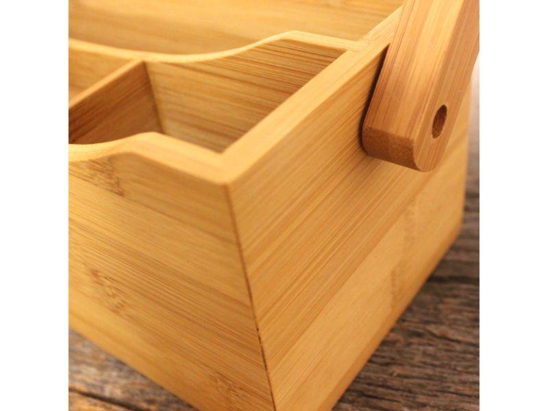 BergHOFF Bamboo 2-pc. Tea Box Flatware Caddy Set, Color: Cream - JCPenney