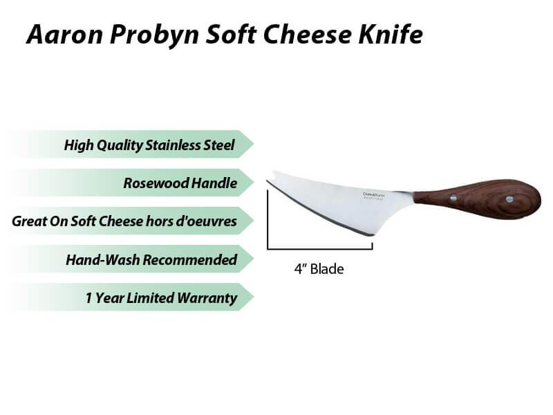 Cheese Knife Set of 2- Antler Handles - Hammer & Tine