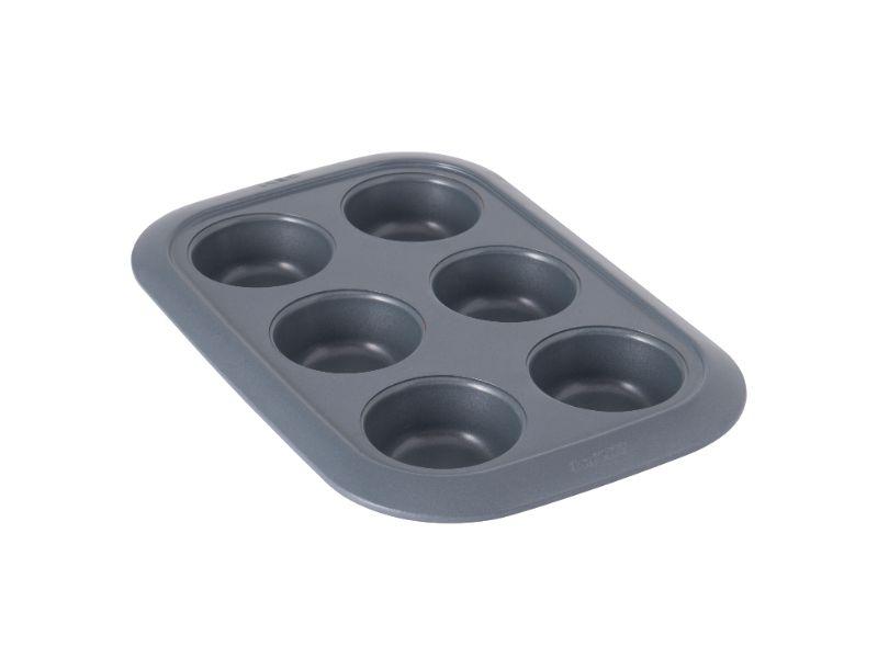 6 Cup Jumbo Muffin Pan, Non-Stick Carbon Steel