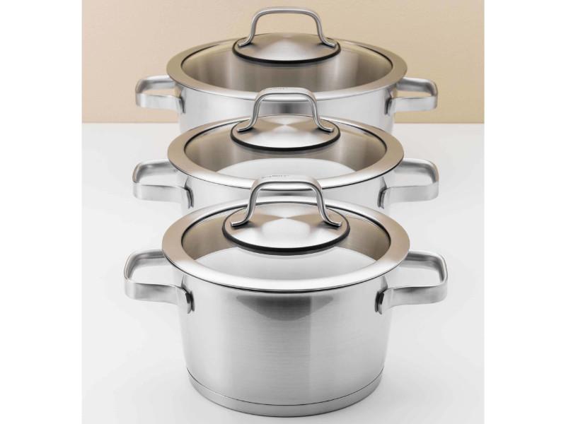 BergHOFF Manhattan 10Pc Stainless Steel Cookware Set