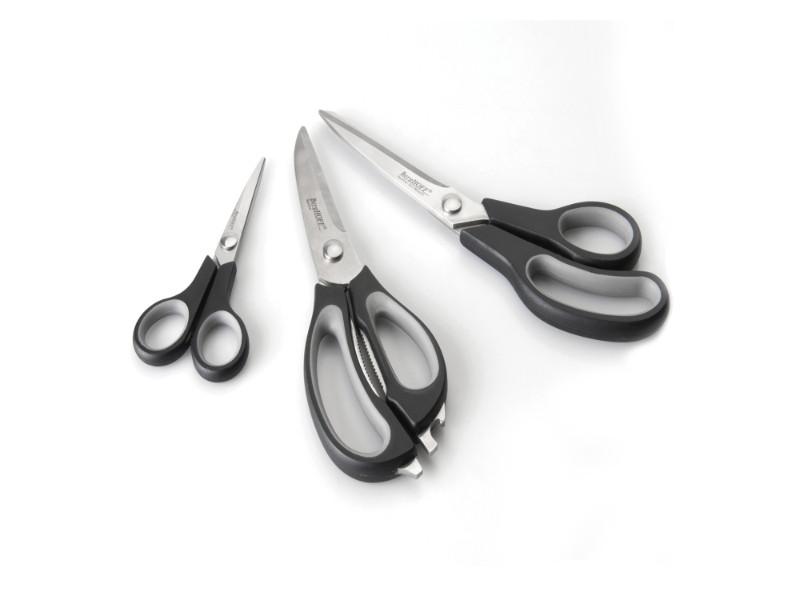 Stainless steel scissors - black