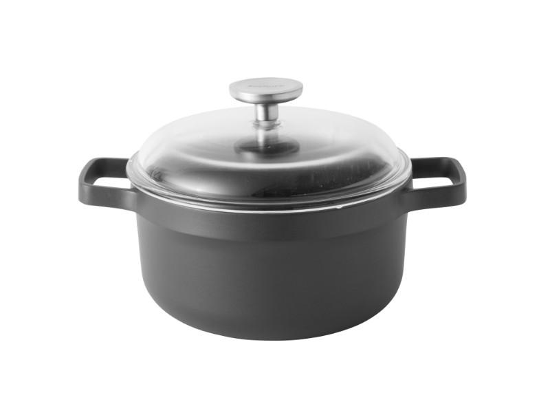 BergHOFF Comfort 10 18/10 Stainless Steel Covered Stockpot, 7.2 Qt